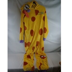 Nickelodeon CatDog Union Suit One Piece Pajamas Yellow XL 16-18 LZ48900CG
